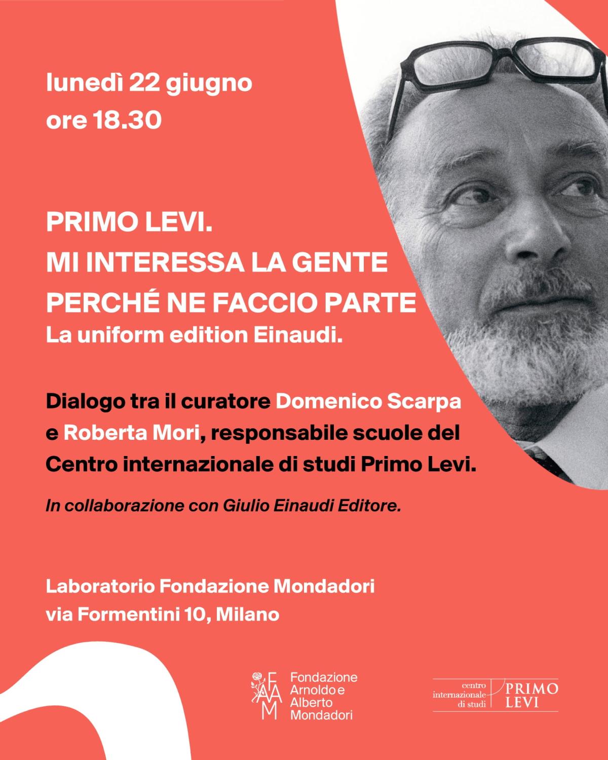 Locandina evento Fondazione Mondadori 