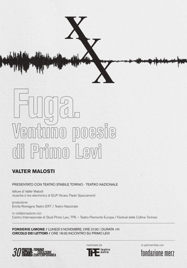 Locandina  Valter Malosti