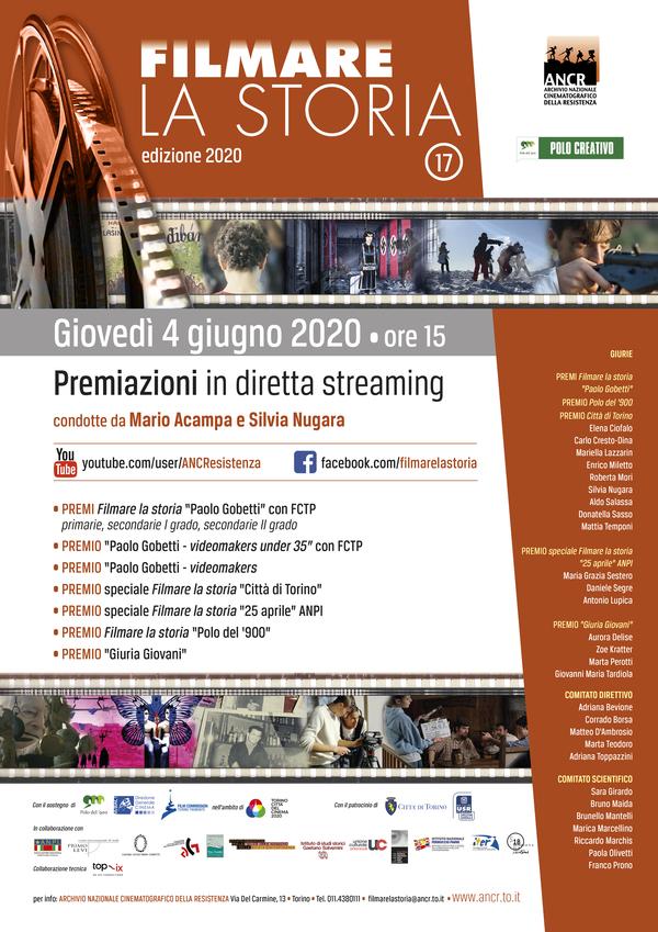 Locandina Filmare la storia 2020