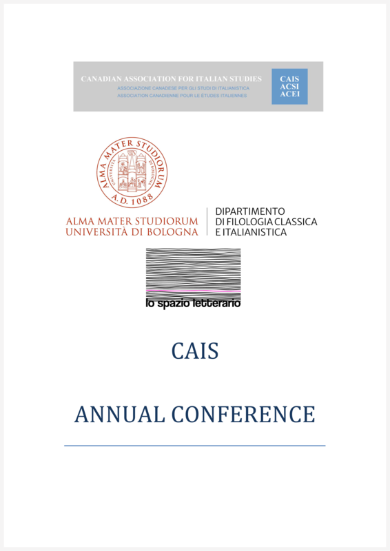 Copertina del programma