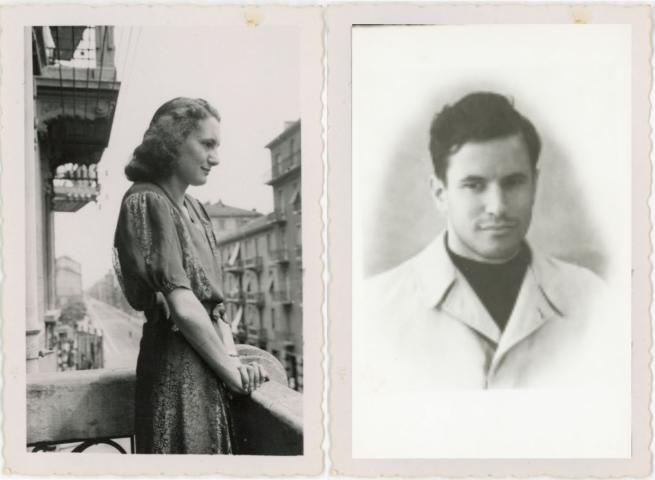 Ritratti di: Ester Valabrega e Sandro Delmastro (da sinistra) 
