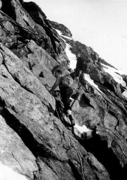 Primo Levi at Uia di Mondrone, Valli di Lanzo, February 1940. Property of the Levi family.